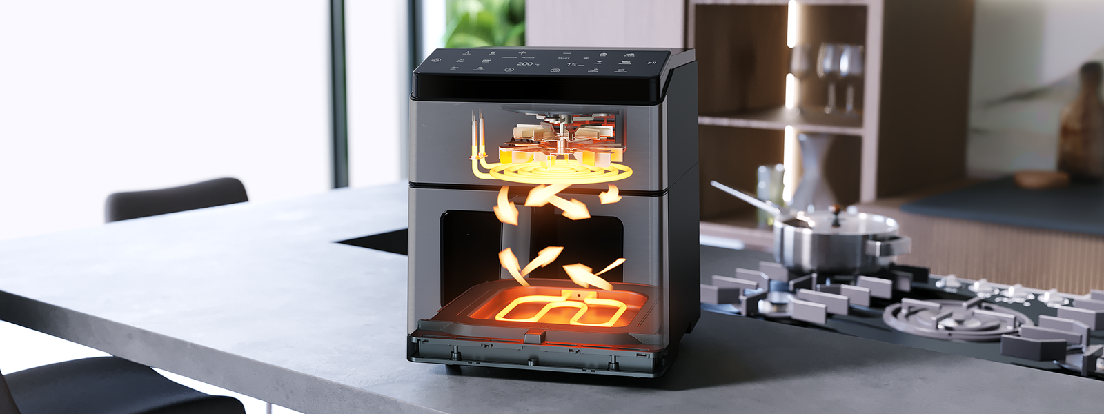 Doppeltes Heizelement