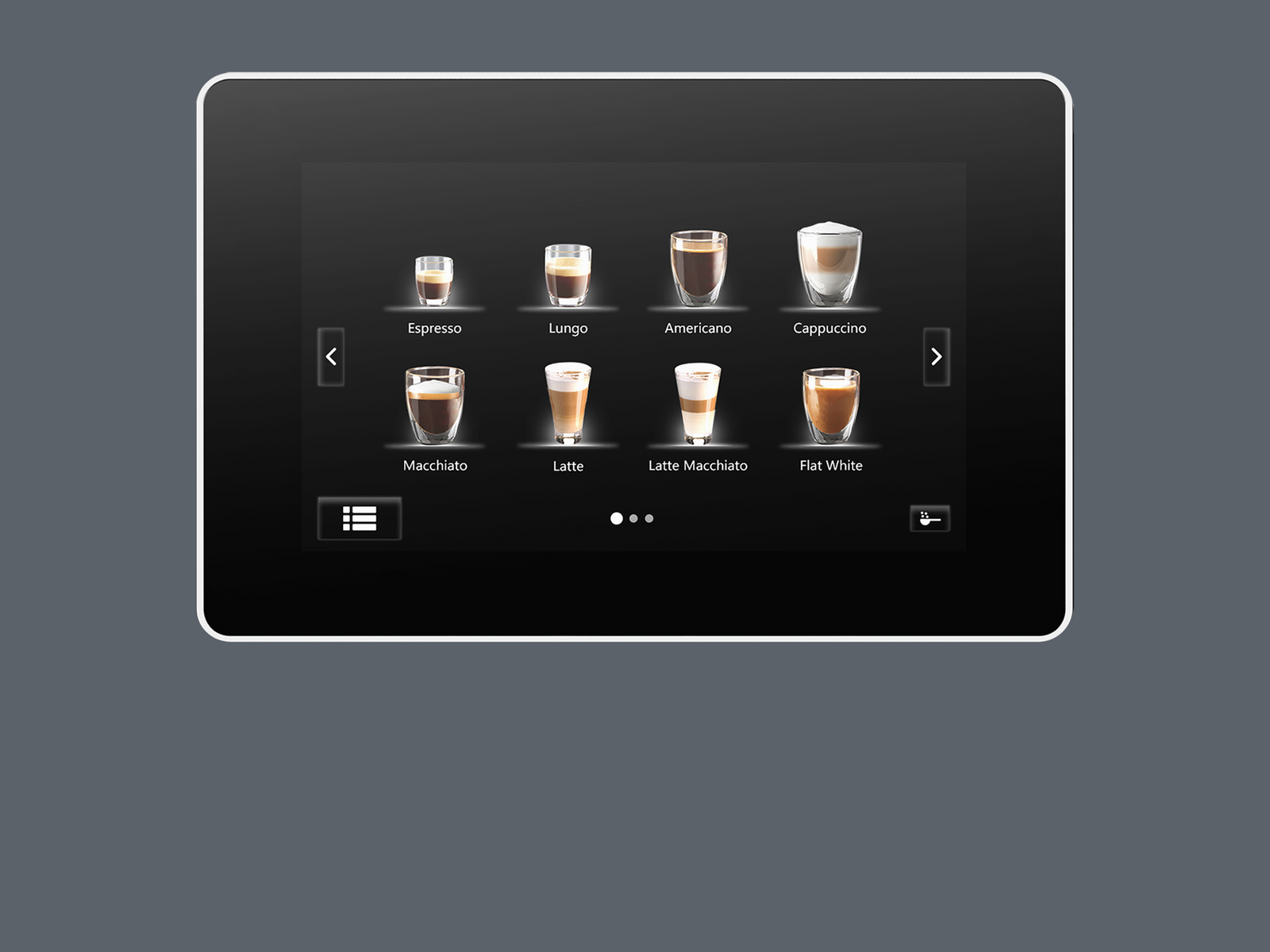 Stor 7-tommer touchskærm