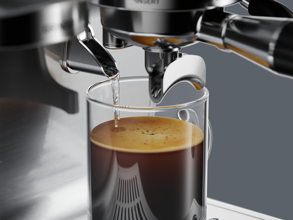 Varmt vand til Americano