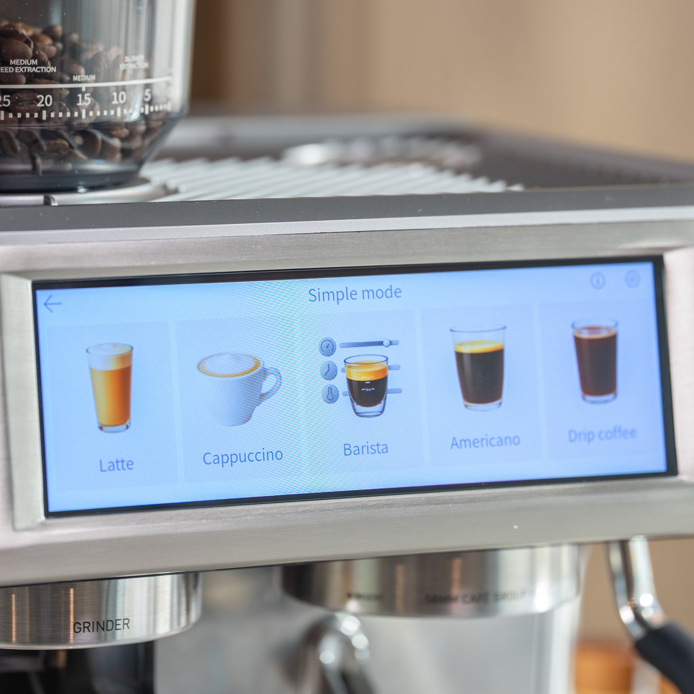 Aspire Expert - Espressomaskine med Kaffekværn