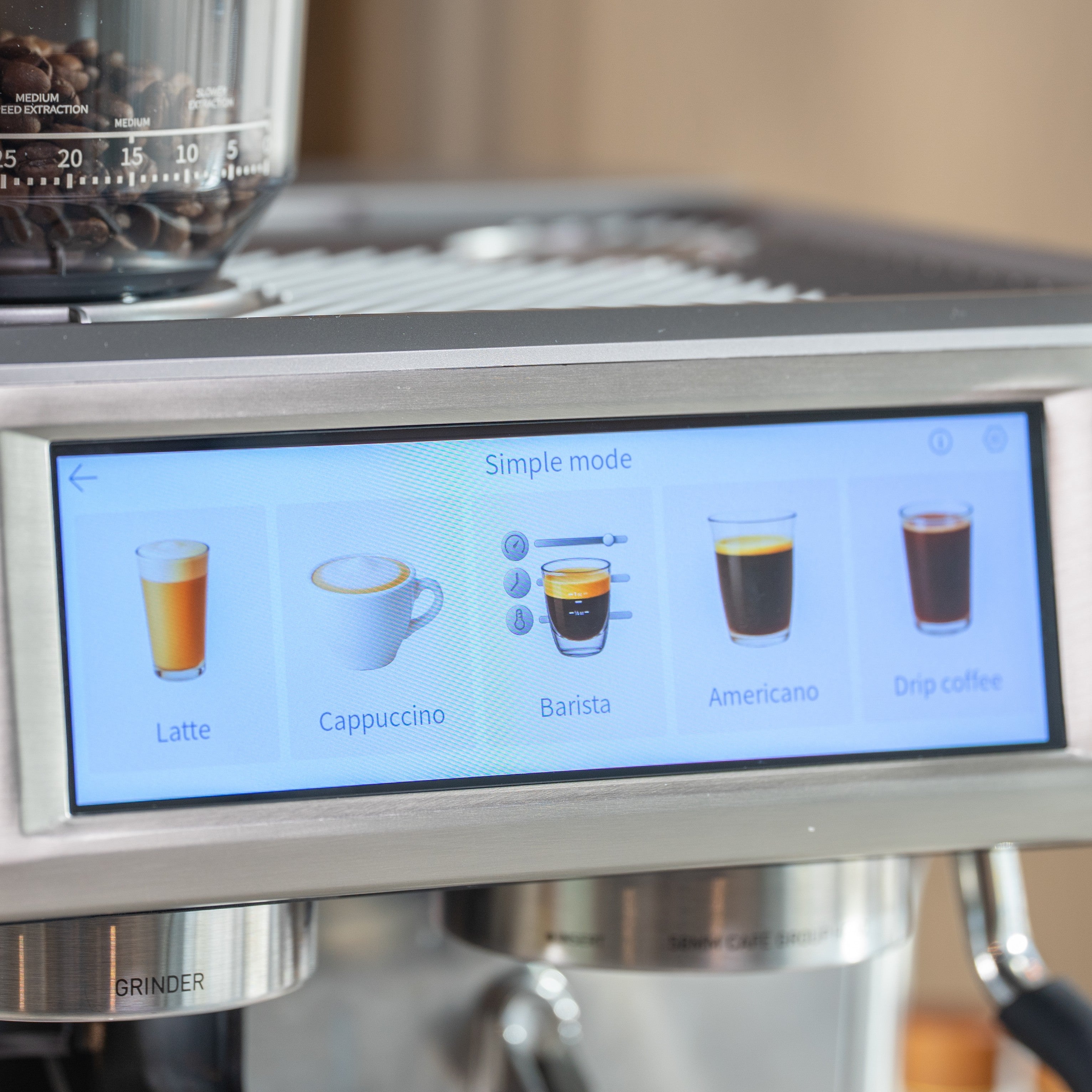 Aspire Expert - Espressomaskine med Kaffekværn