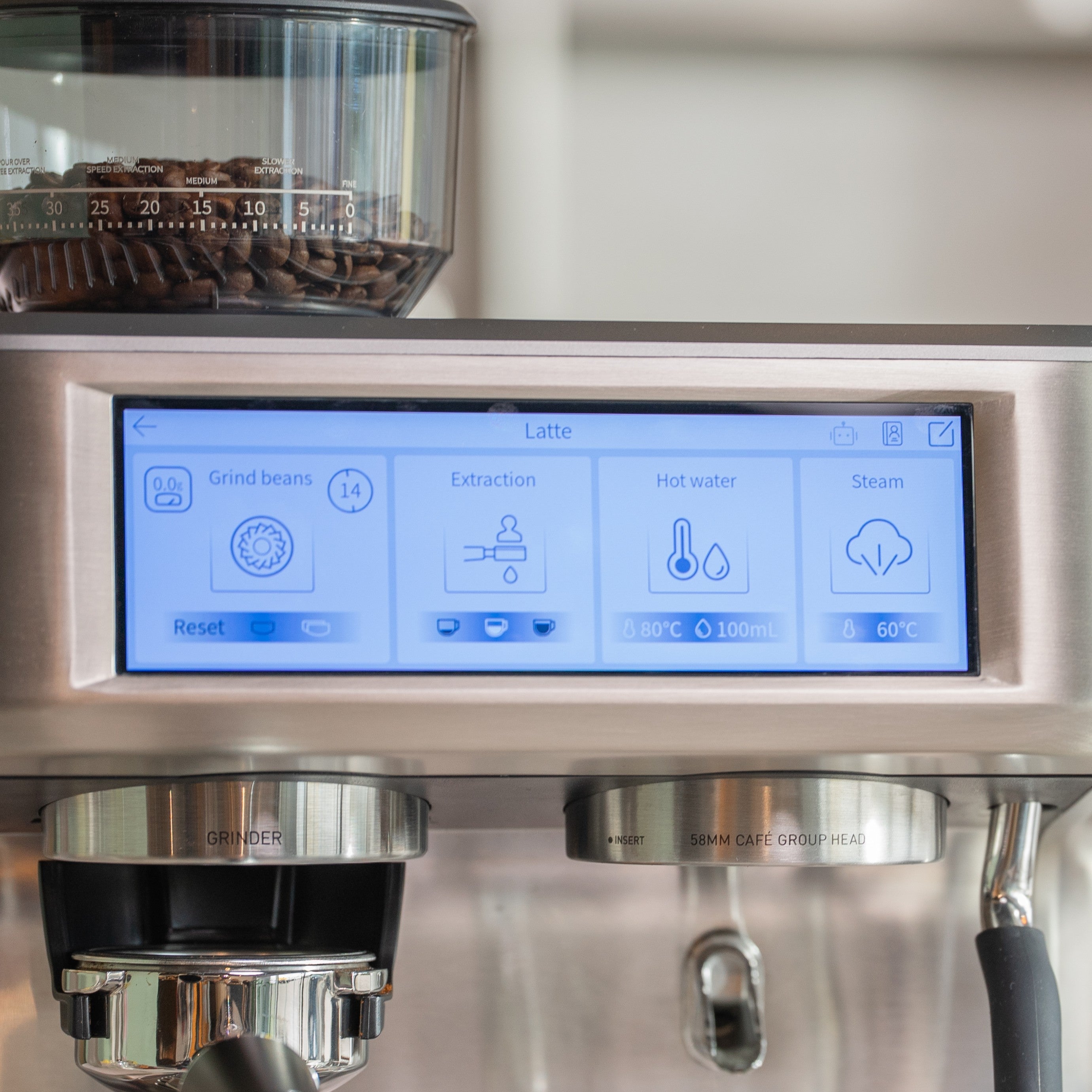 Aspire Expert - Espressomaskine med Kaffekværn