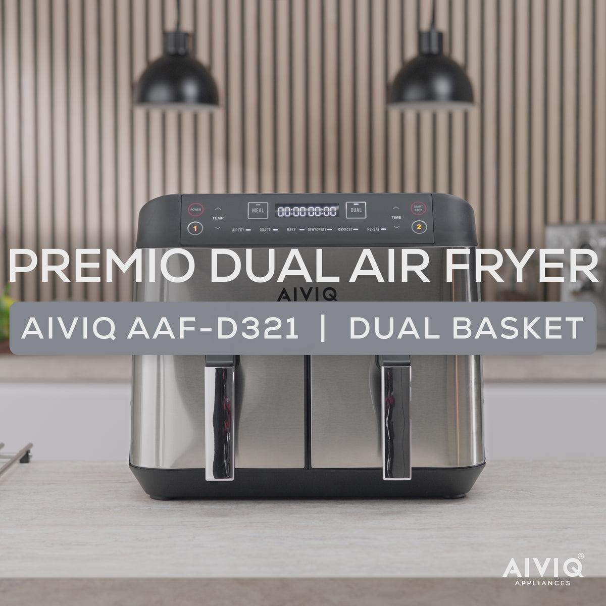 Premio Dual Airfryer 8L