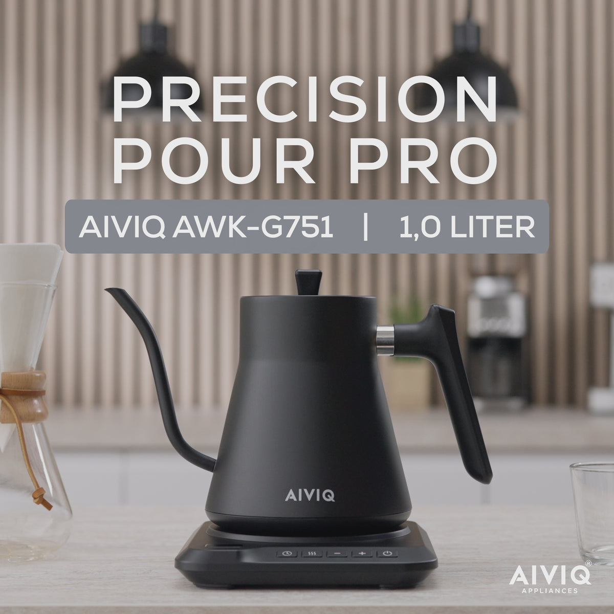 Precision Pour Pro  Gooseneck Elkedel